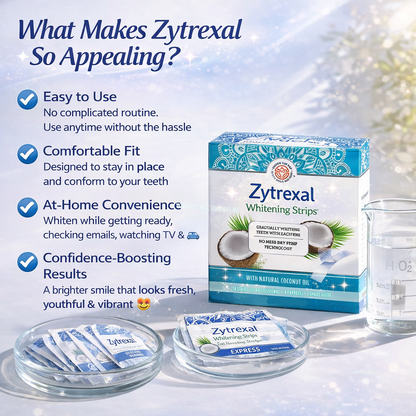 🦷 Restore a Naturally Brighter Smile ✨ Gentle whitening that cares for your teeth