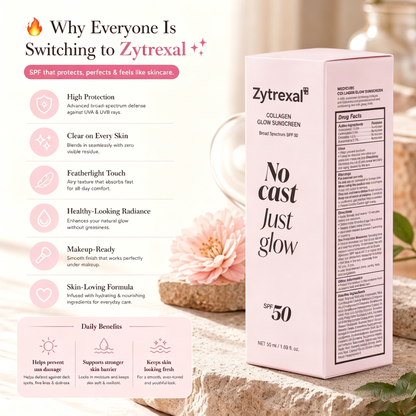 The sunscreen you’ll actually fall in love with 😍☀️ Feels like nothing • Looks like glow • Works like skincare 💫