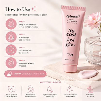 The sunscreen you’ll actually fall in love with 😍☀️ Feels like nothing • Looks like glow • Works like skincare 💫