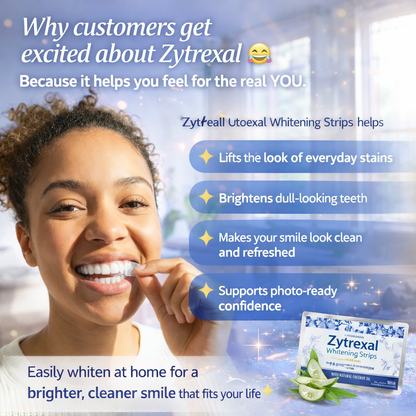 🦷 Restore a Naturally Brighter Smile ✨ Gentle whitening that cares for your teeth