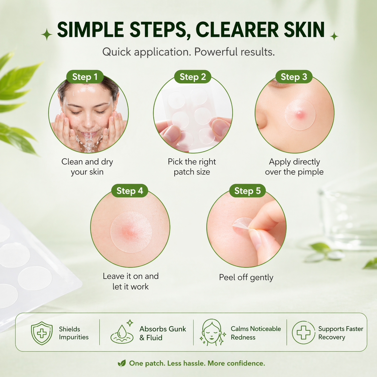 One Patch. One Breakout. Done. 😌✨ Stop stressing your skin. Let Zytrexal handle it for you. 🛡️💧