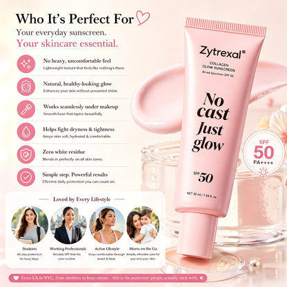 The sunscreen you’ll actually fall in love with 😍☀️ Feels like nothing • Looks like glow • Works like skincare 💫