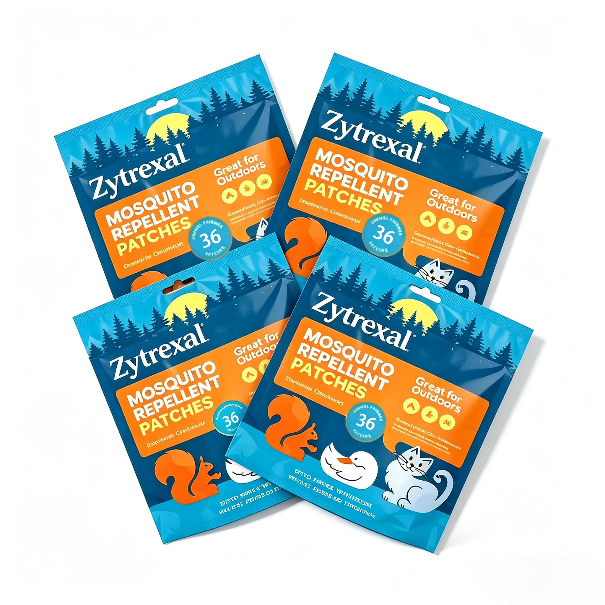 👨‍👩‍👧 Family Pack – 4 Packs / 144 Patches 🏡🛡️