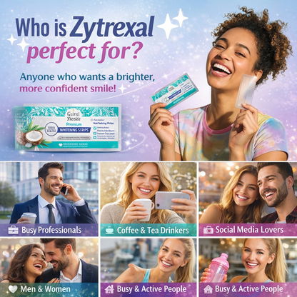 🦷 Restore a Naturally Brighter Smile ✨ Gentle whitening that cares for your teeth