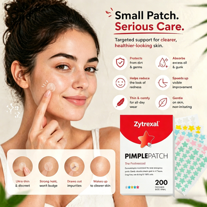 One Patch. One Breakout. Done. 😌✨ Stop stressing your skin. Let Zytrexal handle it for you. 🛡️💧