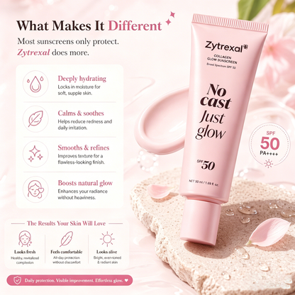 The sunscreen you’ll actually fall in love with 😍☀️ Feels like nothing • Looks like glow • Works like skincare 💫