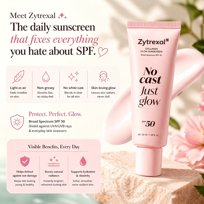 The sunscreen you’ll actually fall in love with 😍☀️ Feels like nothing • Looks like glow • Works like skincare 💫